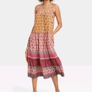✨NWT✨ Knox Rose Bohemian Midi Dress XL